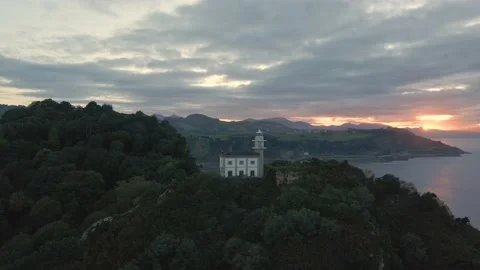 Lighthouse Stock Footage 195438372