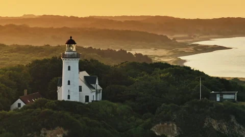Lighthouse Stock Footage 263142342