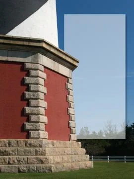 Lighthouse foundation Fotos Stock