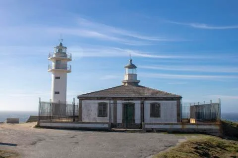 Lighthouse in Galicia. Stock Photos