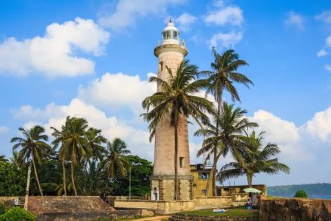 Lighthouse in Galle Stock Photos