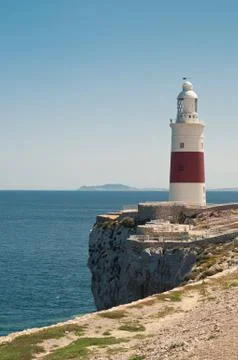 Lighthouse in Gibraltar 写真素材
