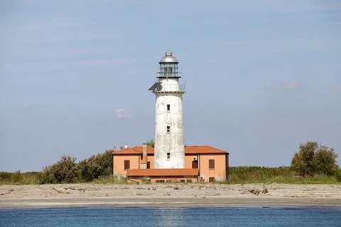 Lighthouse of Gorino Stock Photos