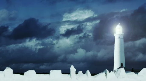 Lighthouse HD Stock Footage 696979