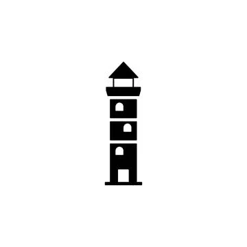 Lighthouse icon. Element of building icon for mobile concept and web apps Ilustración de archivo