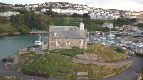 Lighthouse - Ilfracombe - Sunset Stockbeeldmateriaal 205899763