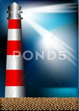 Lighthouse Stock Illustration