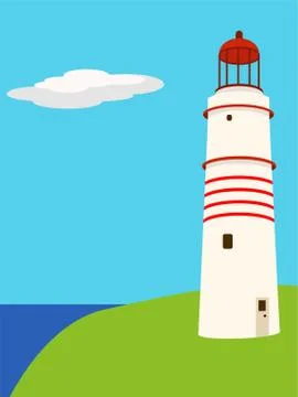 Lighthouse Stock Illustration