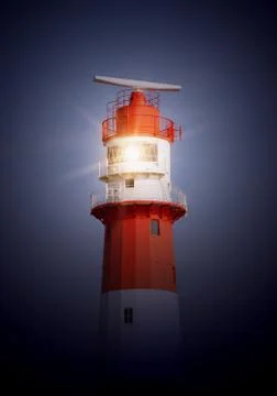 The lighthouse Stock Illustration