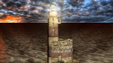 Lighthouse Stock Illustration