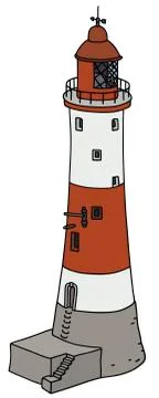 Lighthouse Stock Illustration