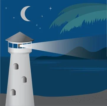 Lighthouse Stock Illustration