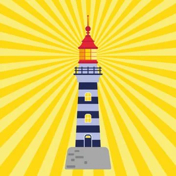 Lighthouse Stock Illustration