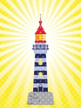 Lighthouse Stock Illustration