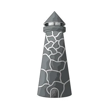 Lighthouse illustration Illustrazione stock