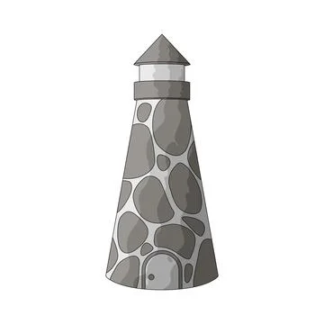 Lighthouse illustration Stock Illustration