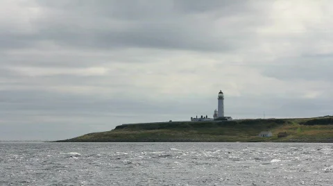 Lighthouse on island Video stock 857759