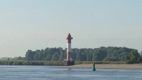 Lighthouse on Juliusplate, Berne Stock Footage 228194433