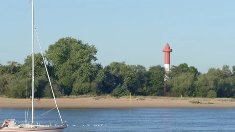 Lighthouse on Juliusplate, Berne Stock Footage 228194537
