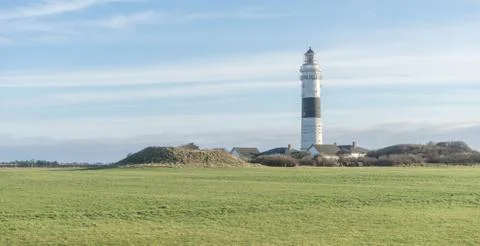 Lighthouse of Kampe Stock Photos