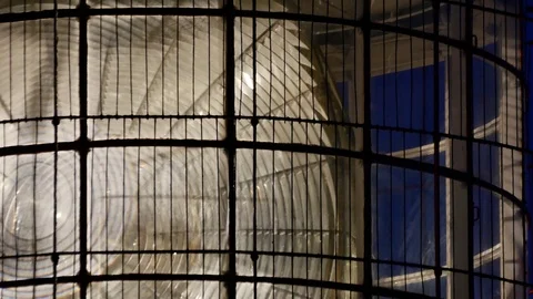 Lighthouse Lantern Portugal Stock Footage 96990557