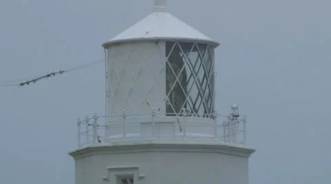 Lighthouse Light Stock Footage 8953084