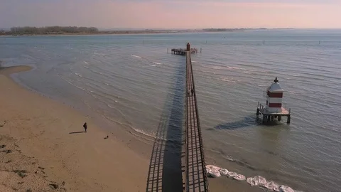 Lighthouse Lignano Video stock 88236400