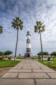 Lighthouse in Lima Stock Photos