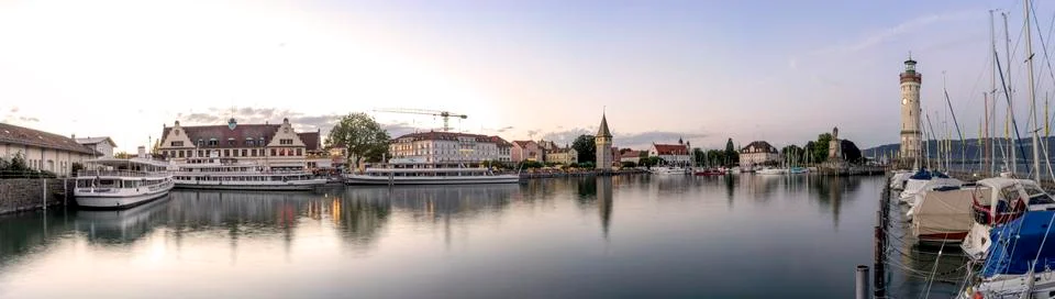 Lighthouse of Lindau Stock Photos
