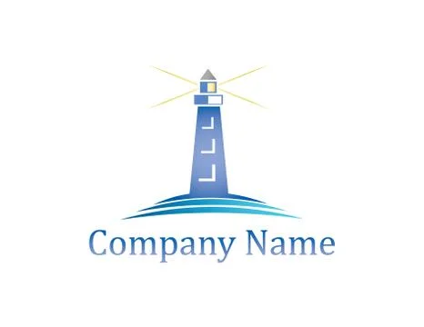 LIGHTHOUSE LOGO Stock Illustration