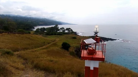 Lighthouse meadows Video stock 87142079