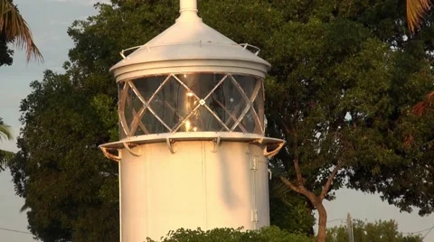 Lighthouse Memorial in the Florida Keys Stock Footage 45432337