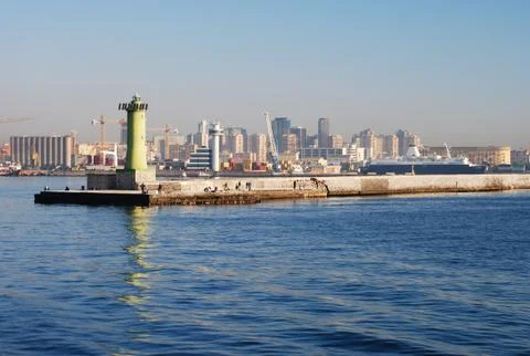 Lighthouse in Naples Stock Photos
