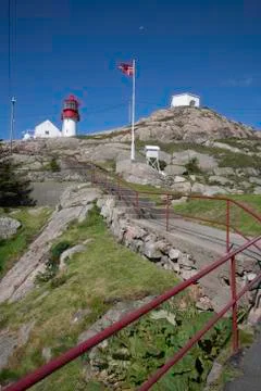 Lighthouse in Norway Stock Photos