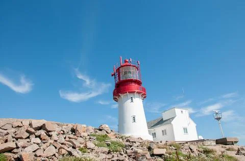 Lighthouse in Norway Stock Photos