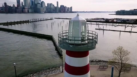 Lighthouse in NYC Stock Footage