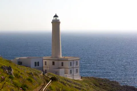Lighthouse of Otranto Stock Photos