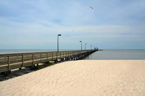 Lighthouse Pier Stock Photos