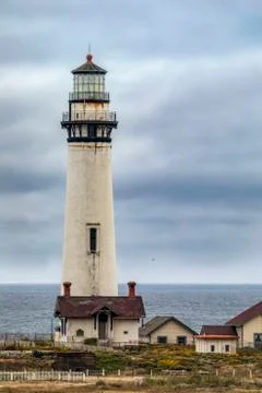 The Lighthouse at Pigeon Point Stock Photos