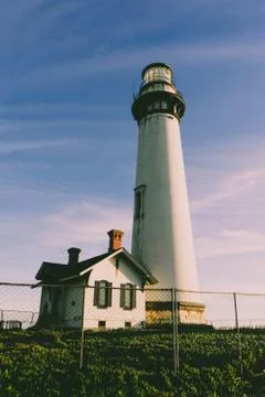 Lighthouse, Pigeon Point Stock Photos