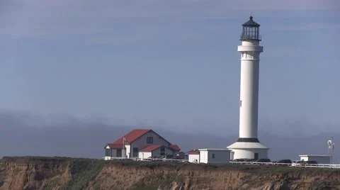 Lighthouse at Point Arena Video stock 47245318