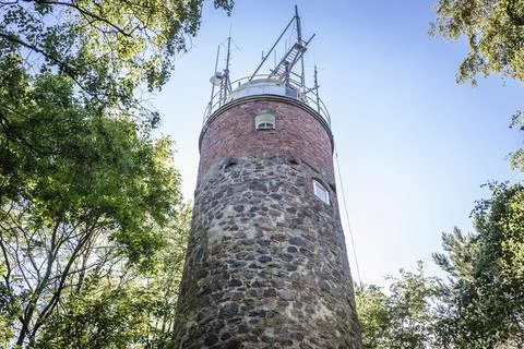 Lighthouse in Poland 스톡 사진