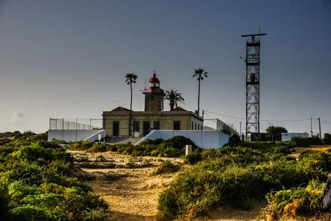 Lighthouse at Ponta da Piedade near Lagos, Stock Photos