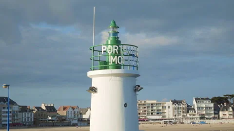 Lighthouse of port-maria Stock Footage 56315166
