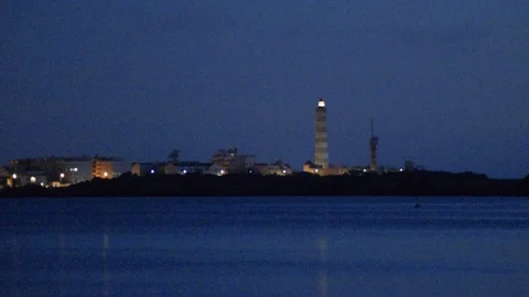 Lighthouse Praia da Barra Aveiro Portugal Stock Footage 101757710