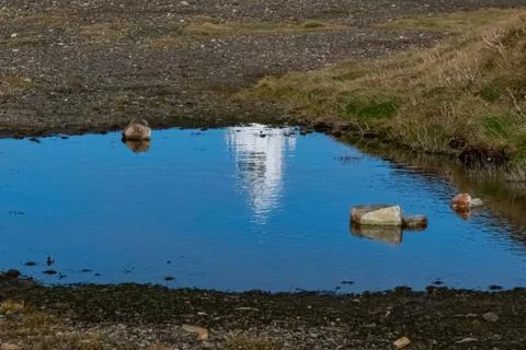 Lighthouse reflection Stock Photos