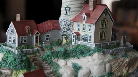 Lighthouse Replica Stock Footage 40807210