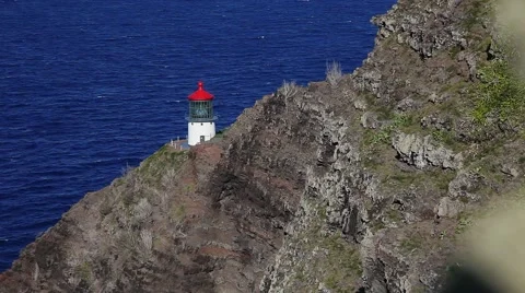 Lighthouse on a rock Vidéo 43858435
