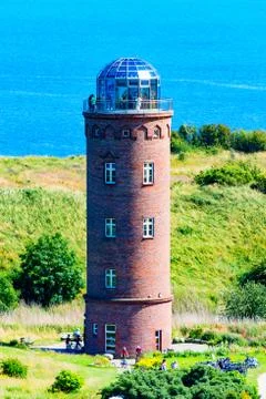 The Lighthouse Ruegen 2 Stock Photos