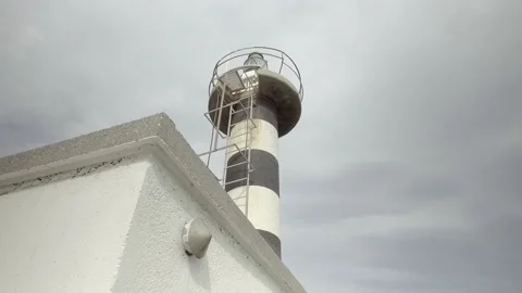 Lighthouse San Esteban Stock Footage 142708205